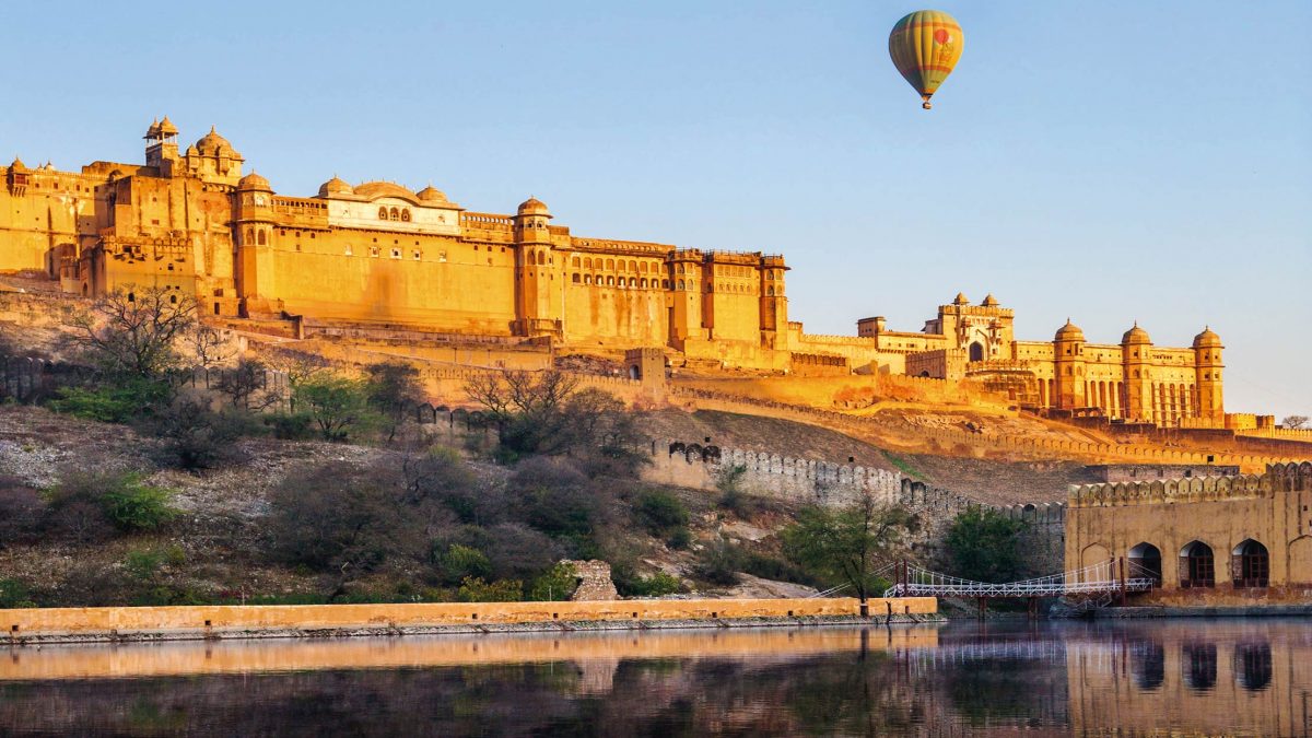 Hot Air Balloon: Floating Over the Pink City, Jaipur